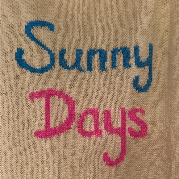 Lilly Pulitzer Danette Sweater Yellow Sunny Days Size XL - Picture 3 of 9